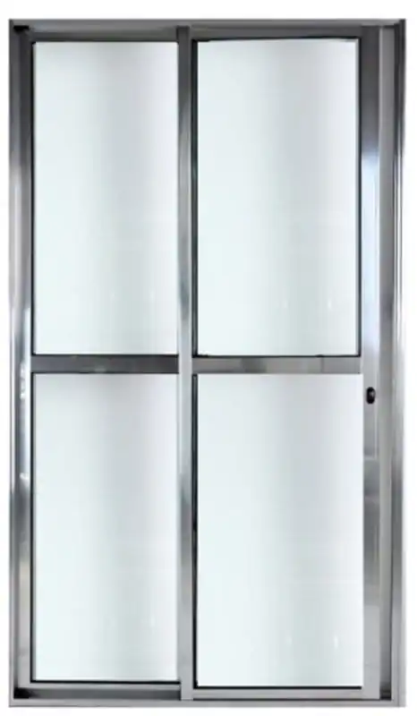 Porta Sacada 2 Folhas Com Fechadura 2,10 X 1,50 Cor Brilhante Linha Premium