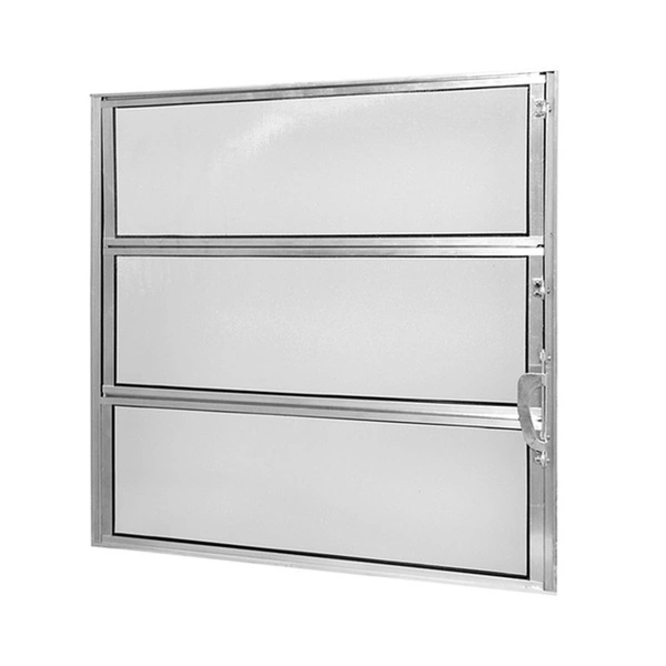 Vitro Basculante De Alumínio 0,40 X 0,40 Linha All Soft Cor Brilhante