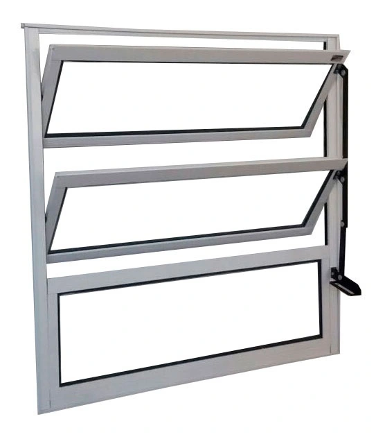 Vitro Basculante De Alumínio 0,60 X 0,40 Linha All Soft Cor Branco