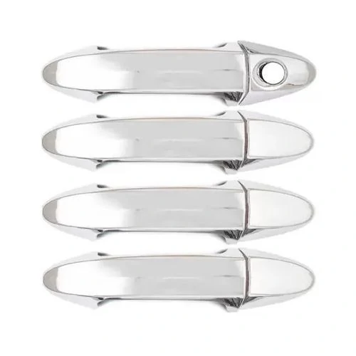 Aplique de Maçaneta Externo 4 Portas Cromado - SHEK PARTS 08058