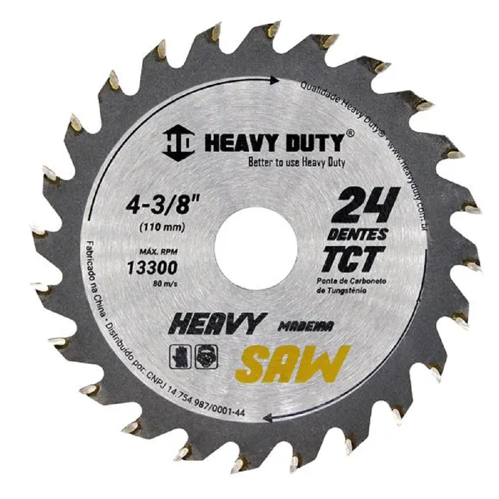 Disco Serra Videa 4.3/8 X 24 Dentes - 2 Unidades