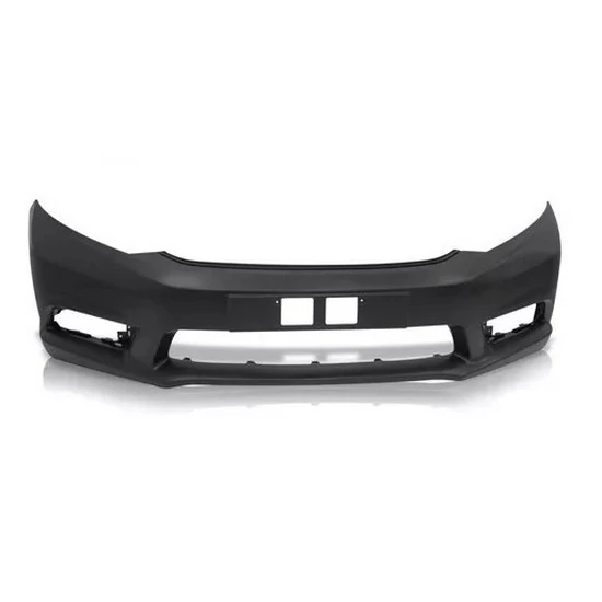 Para-choque Dianteiro HONDA CIVIC Preto Liso com Furo Moldura - AUTOMOTIVE IMPORTS ZN2222021