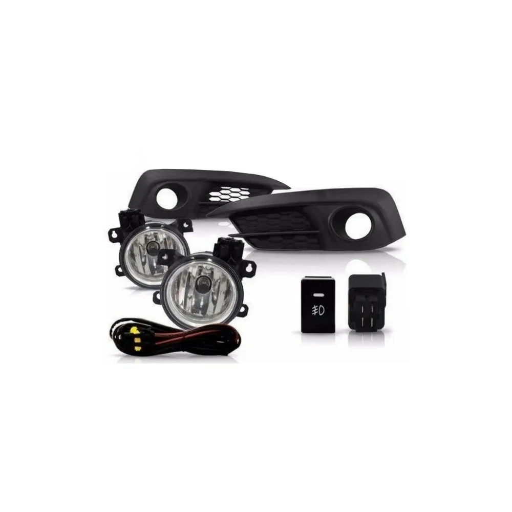 Kit Farol de Milha HONDA CIVIC com Moldura Preta - AUTOMOTIVE IMPORTS ZN4545038