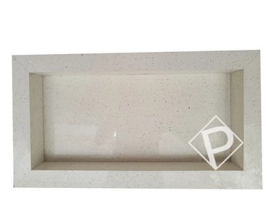 Nicho em Mármore Branco Estelar 60x30x8