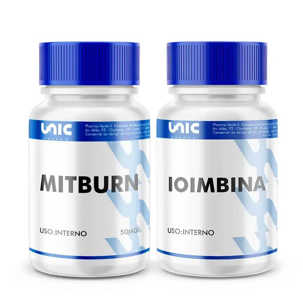 Mitburn 50Mg 30Caps + Ioimbine 5Mg - 60 Caps