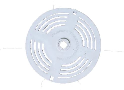 Plafon Plafonier Lampada 60w Venti-delta Branco