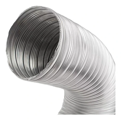 Tubo Alumínio 100mm Semi Rígido Trs Sicflux P/ Saída De Ar