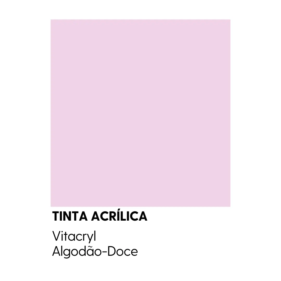 Tinta Emborrachada Acetinada Rosas - Algodão-doce - 3 6 Lts