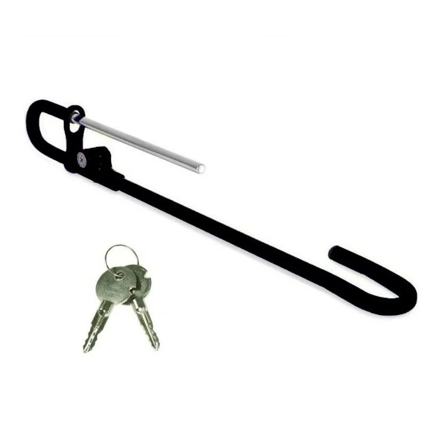 Trava Antifurto Universal para Volante e Pedal com Sistema de Algema Maxxi Trade - MAXXI TRADE 003024