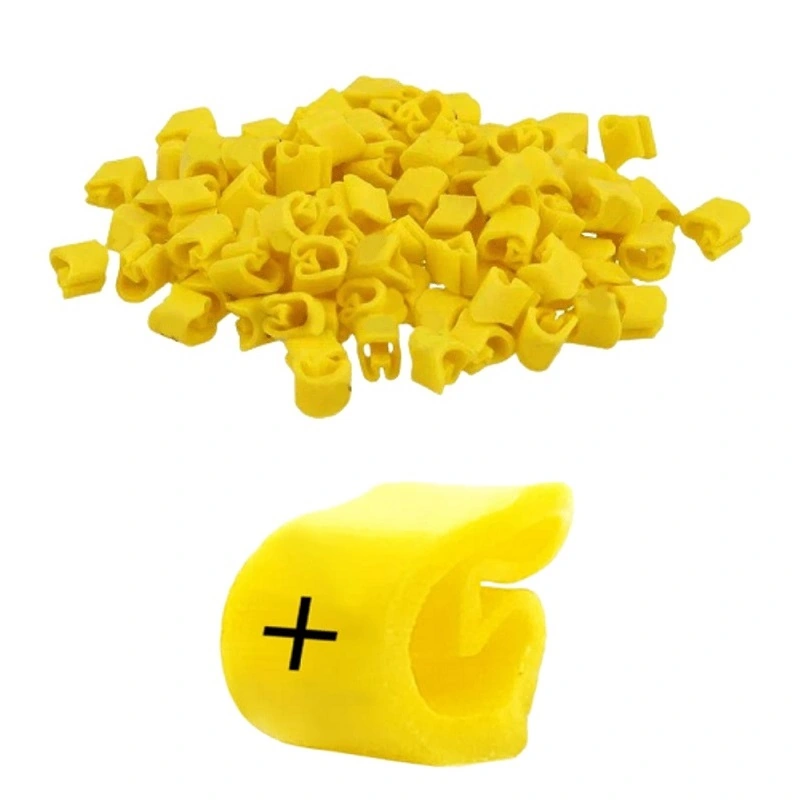 Identificador Para Cabos Símbolo Mais Amarelo Mhg2/5 Hellermann