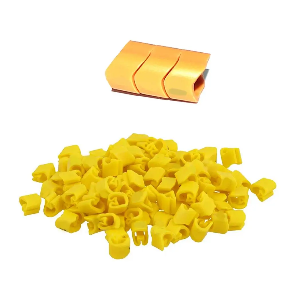 Marcador Anilha Gravado Símbolo (-) Negativo 100 Pçs Mhg2/5
