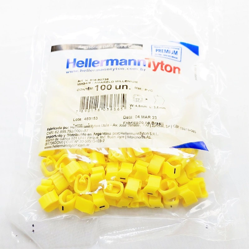 Identificador Para Cabos Símbolo Menos Mhg4/9 Hellermann