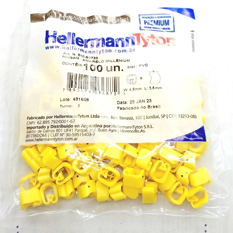Identificador Para Cabos Símbolo Ponto Mhg4/9 Hellermann