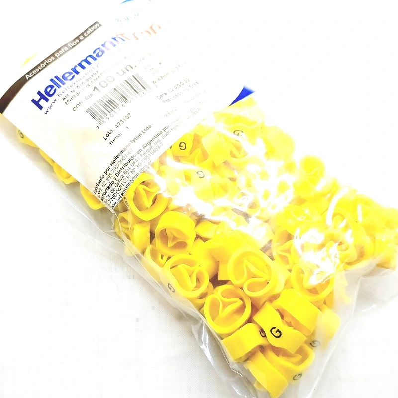 Identificador Para Cabos Letra G Mhg8/16 Hellermann