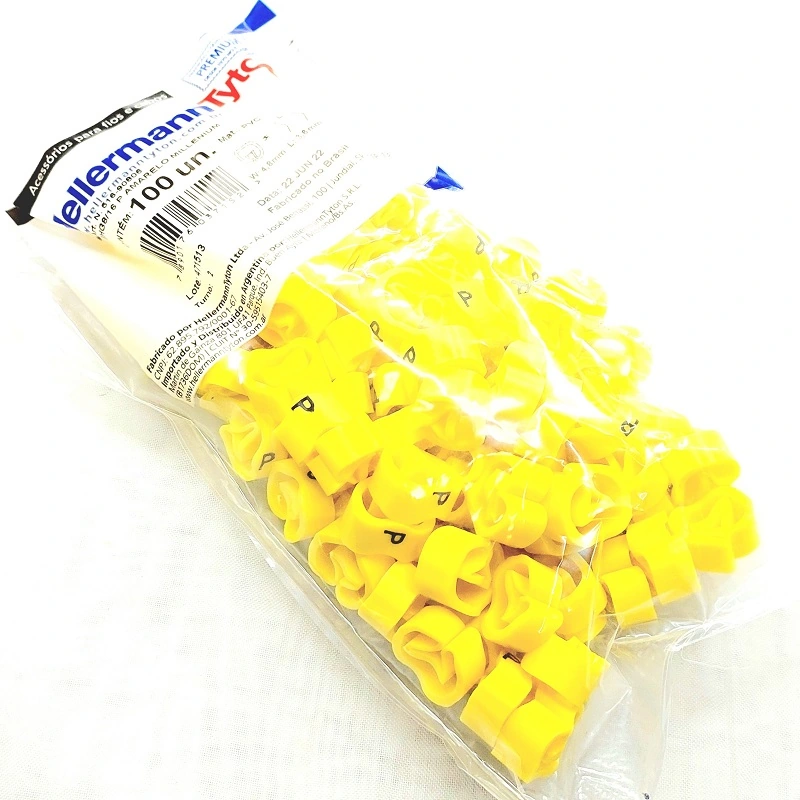 Identificador Para Cabos Letra P Mhg8/16 Hellermann