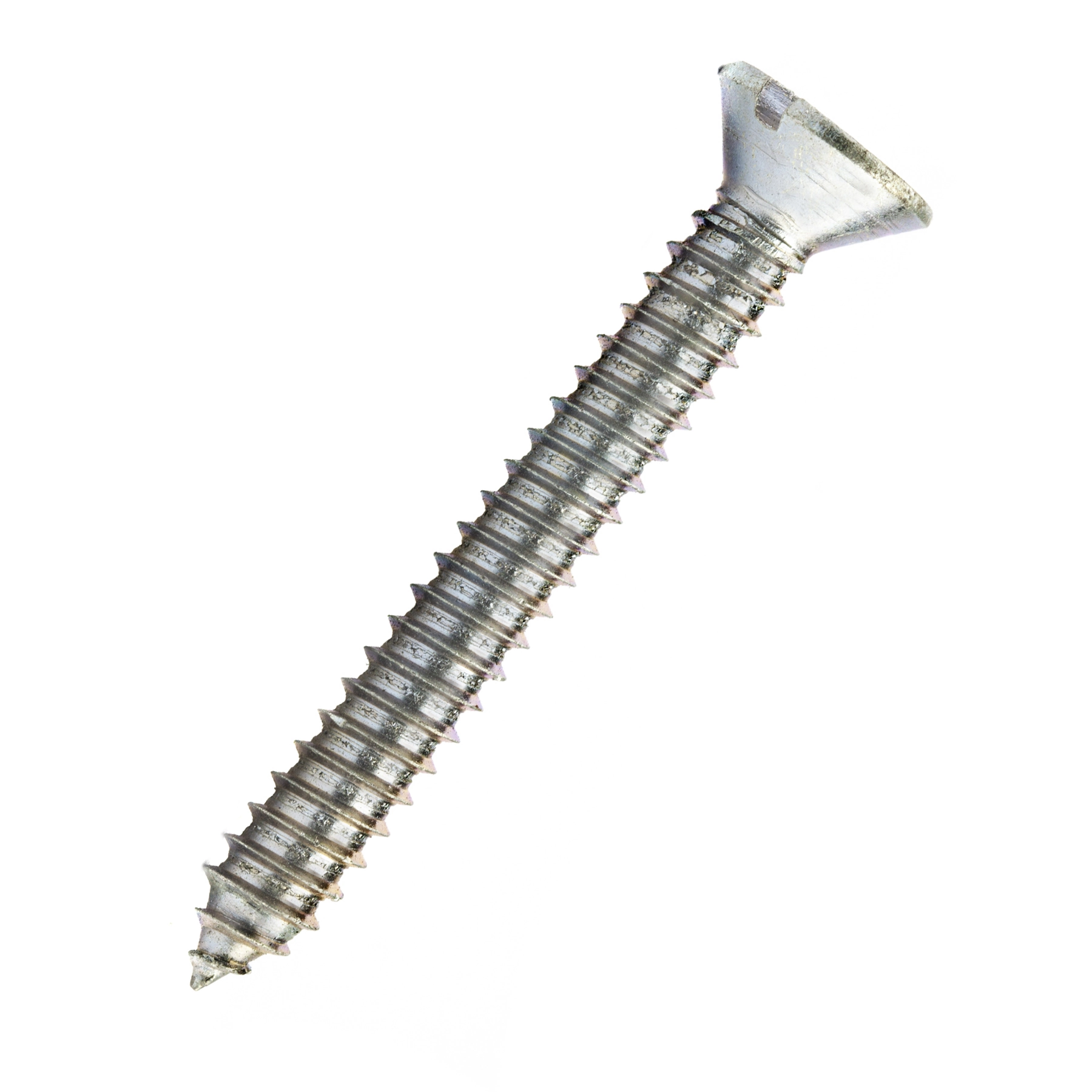Parafuso de Aço para Metal 4,8x38mm Auto Atarraxante Chata Fenda 500 peças