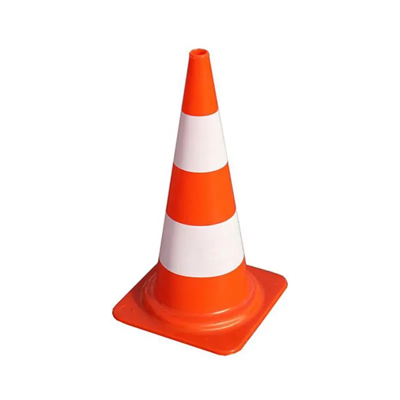 Cone Rígido para Isolamento de Áreas Plástico 75cm Laranja e Branco