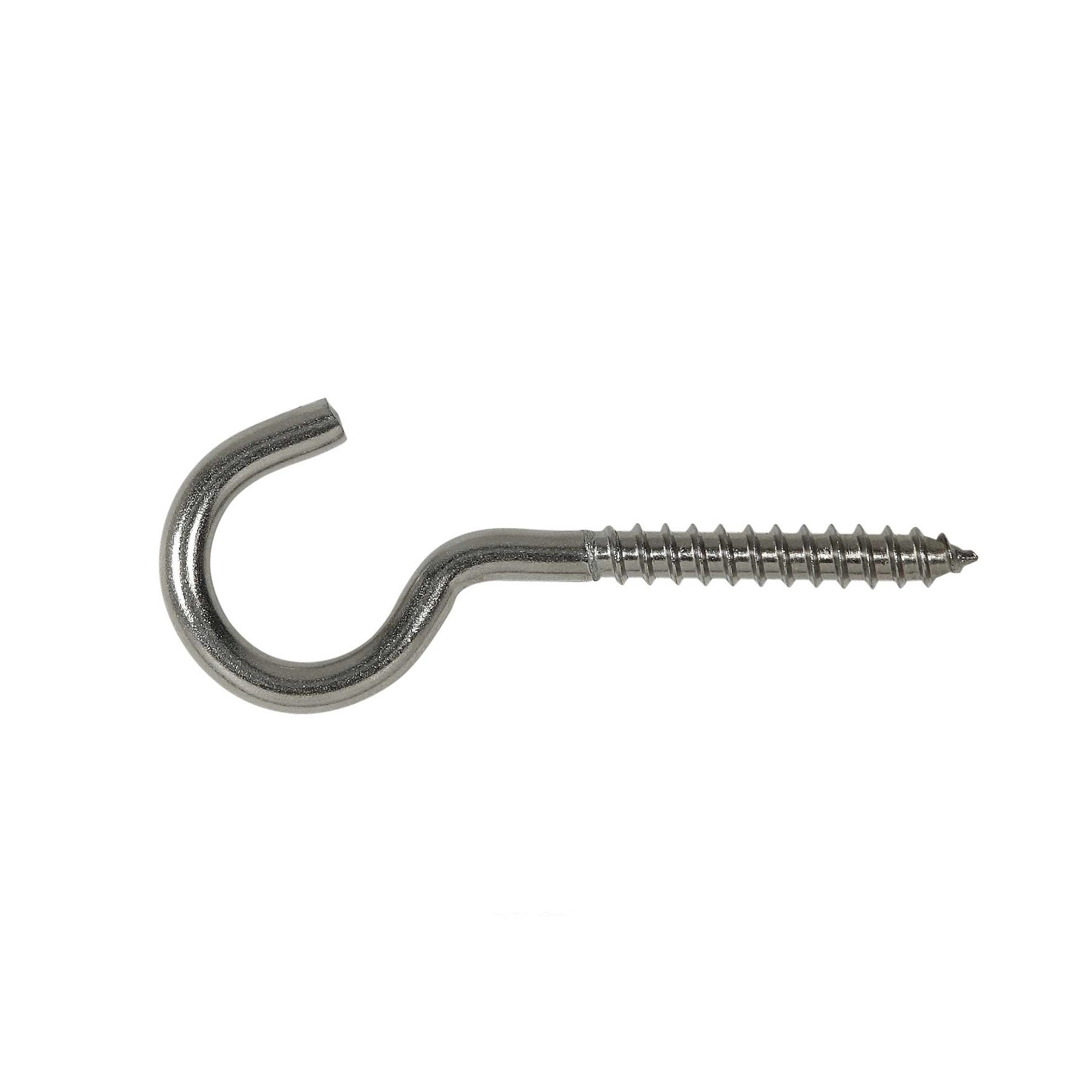 Parafuso Gancho Aço Carbono Zincado 4,2x60mm 100 peças