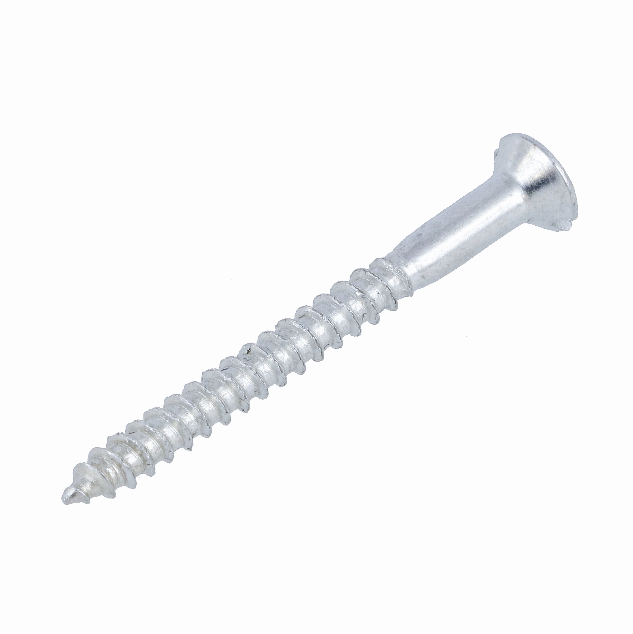 Parafuso de Aço Carbono para Madeira 4,2x45mm Soberba Chata Fenda 300 peças