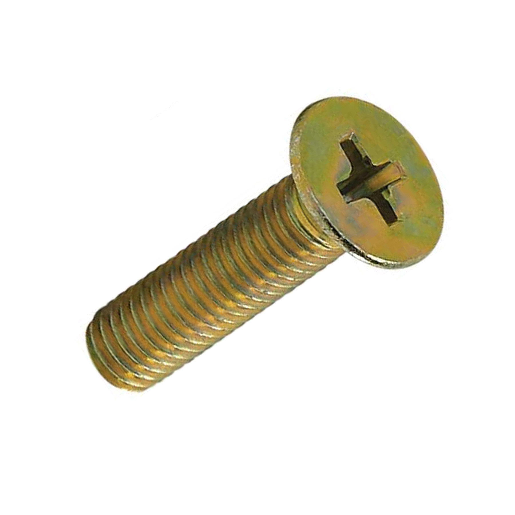 Parafuso de Aço Carbono para Metal 6x25mm Máquina Chata Philips 200 peças