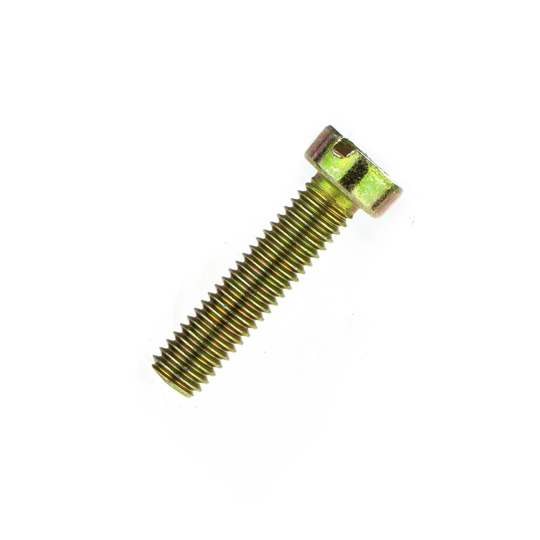 Parafuso de Aço Carbono para Metal 6x25mm Máquina Cilíndrica Fenda 200 peças