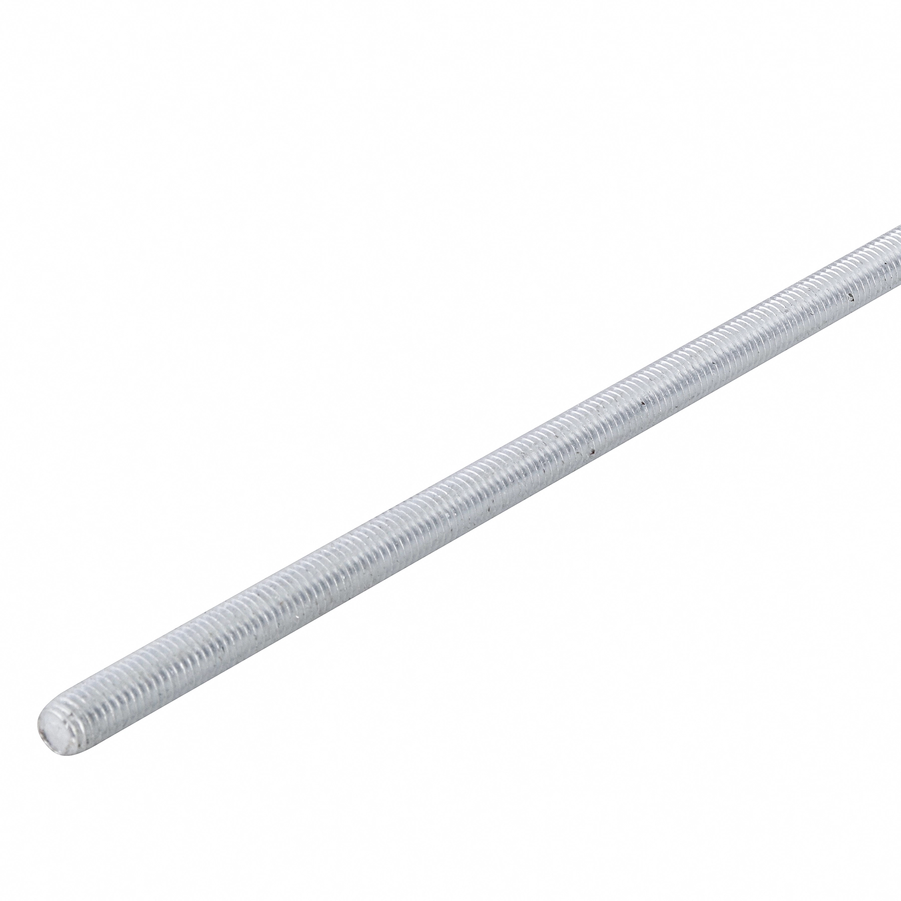 Barra Roscada Aço Carbono Zincado Branco 12mmx1m
