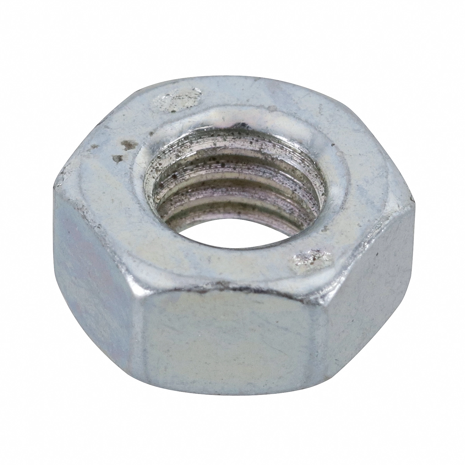Porca Sextavada Aço Carbono Zincado 8mm Granel