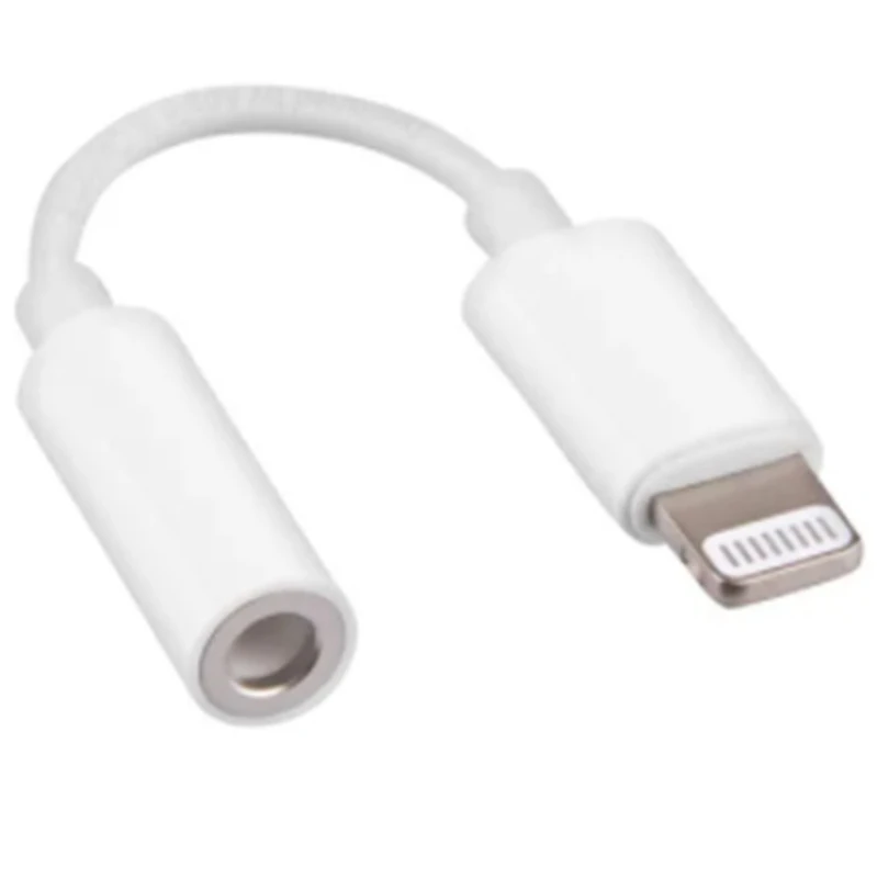 Cabo Adaptador Fone Iphone 7 E 8 Plus X 11 Áudio Auxiliar