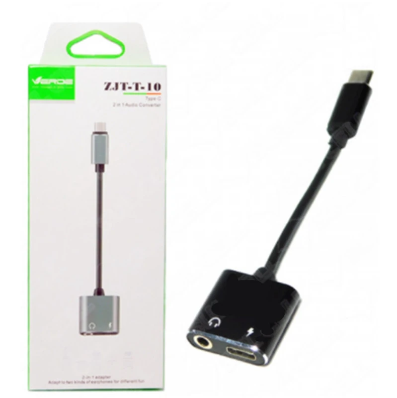 Cabo Adaptador Pra Fone Tipo C Macho Tipo C P2 Fone Carga