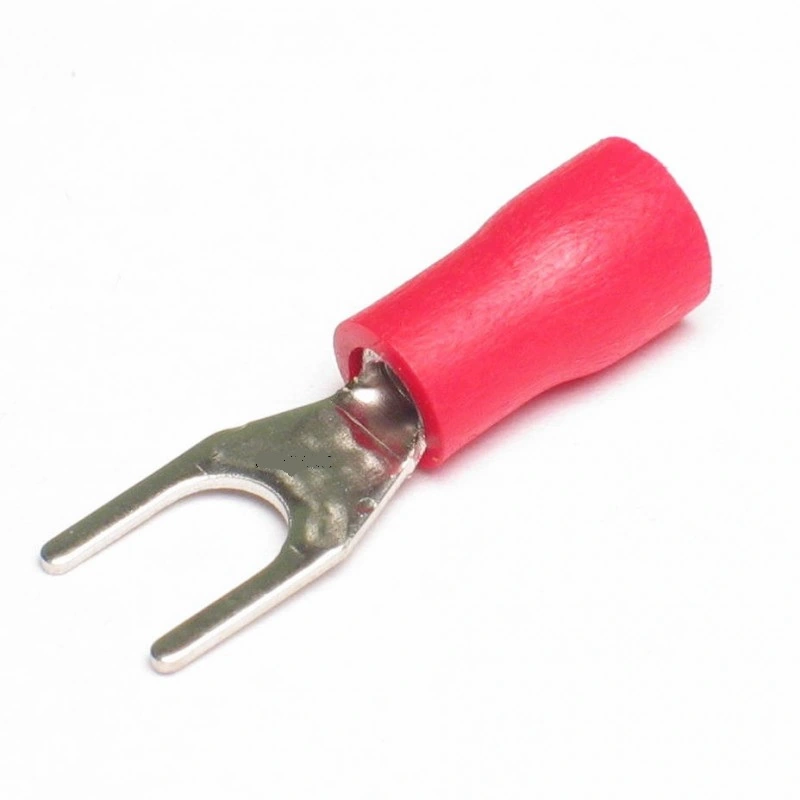 Terminal Pre Isolado Forquilha Garfo 0,50-1,50 Mm² M3 100 peças