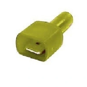 Terminal Isolação Total Macho 6,3mm 4,00-6,00 Mm² Nylon 100 peças