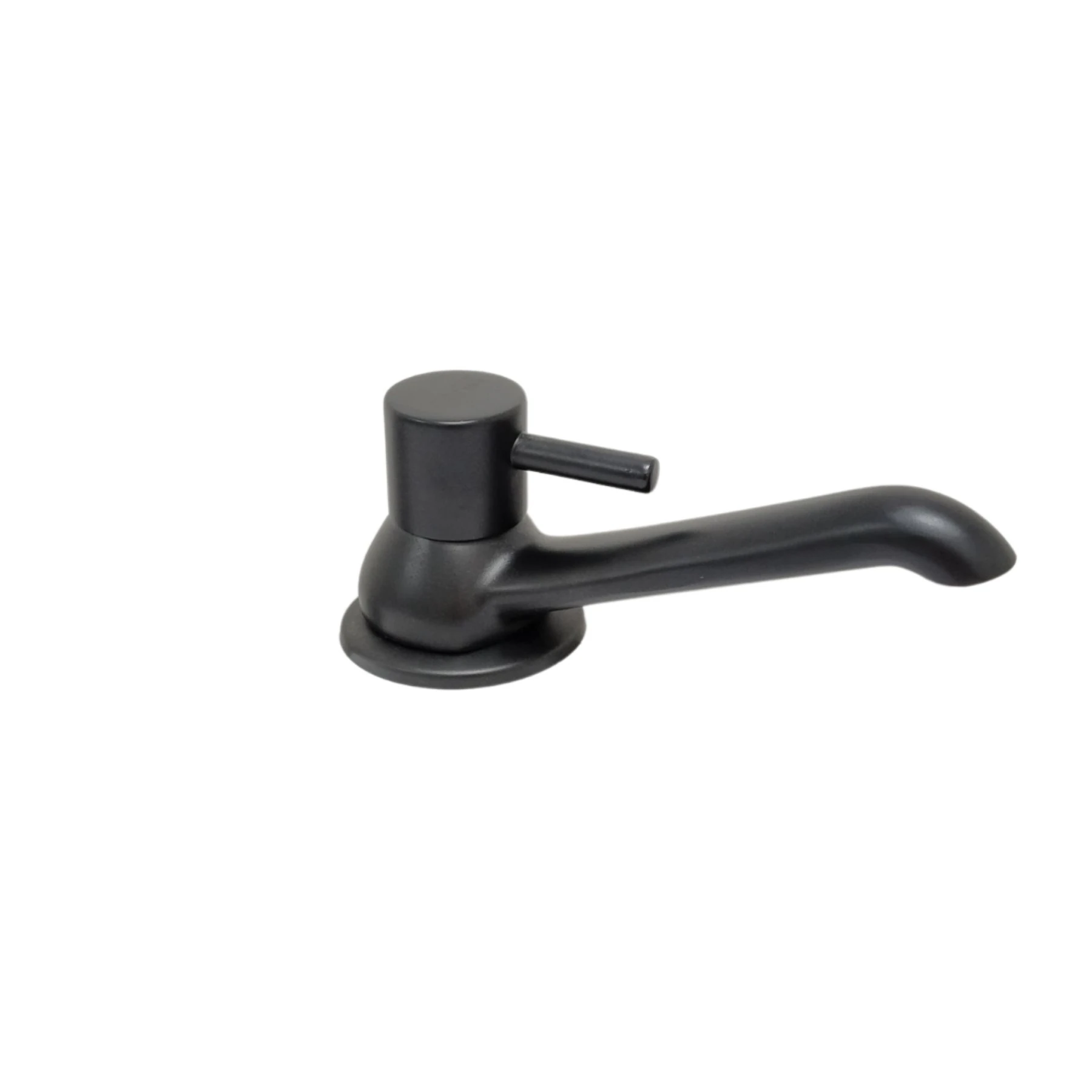 Torneira de Pia para Banheiro com Bica Baixa Preto Fosco Nápoles Black Civitt