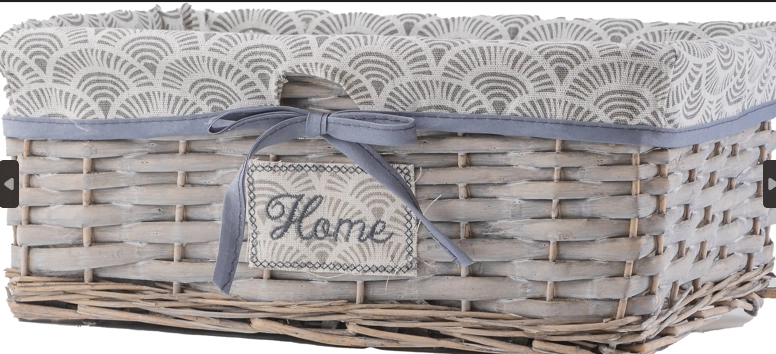 Cesta C/tec Ret 27x17x11cm Ref Dc0007 T1 Mundiart