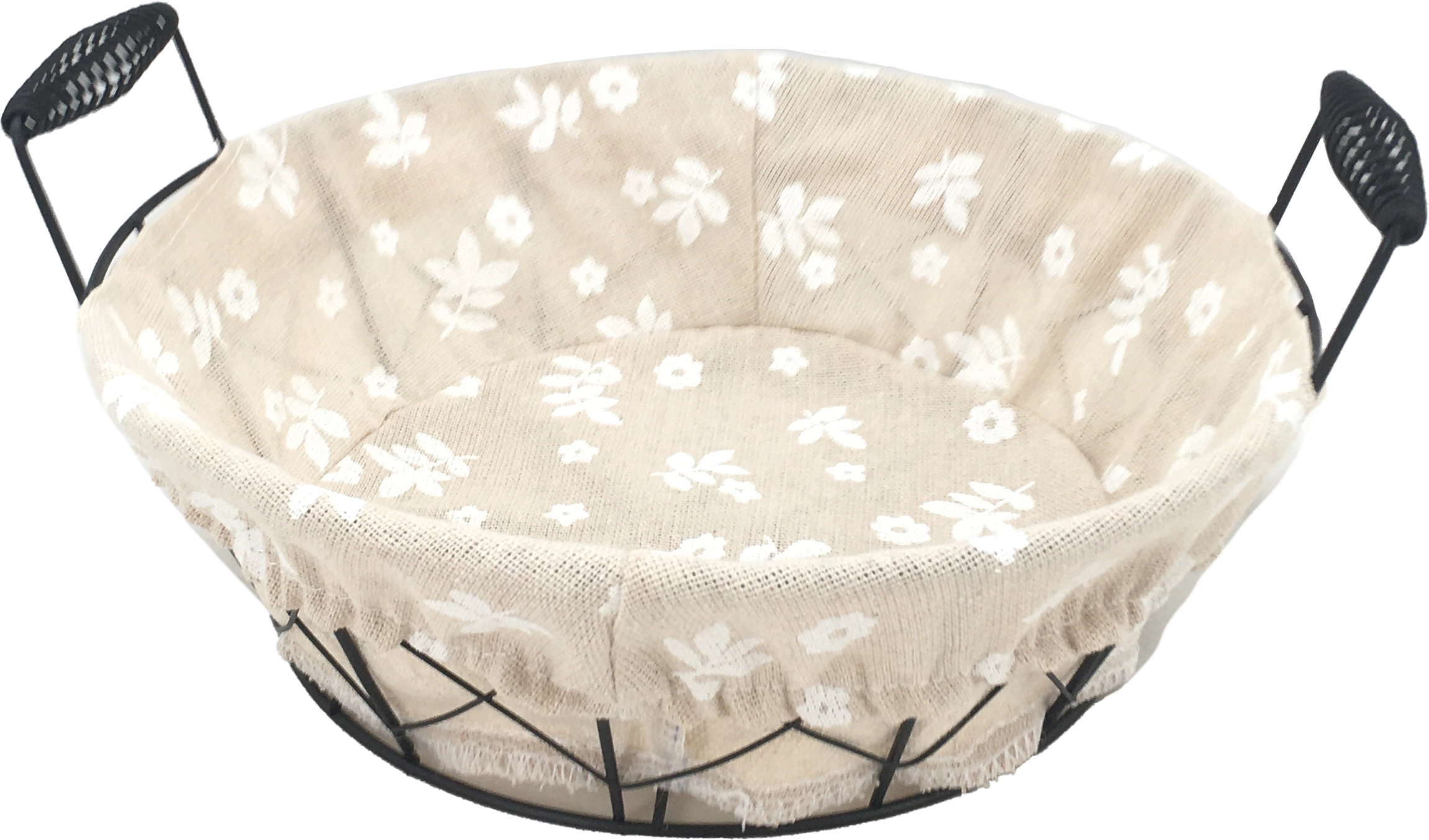 Cesta Redonda Alca 24x24/8cm Dc0529 Gzt
