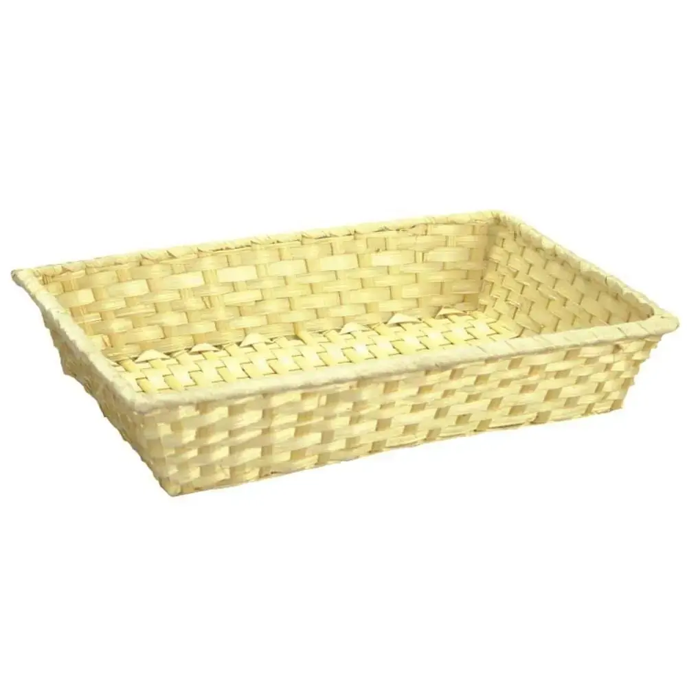 Cesta Gzt Retang.30x20x5cm Bambu Rf.1234