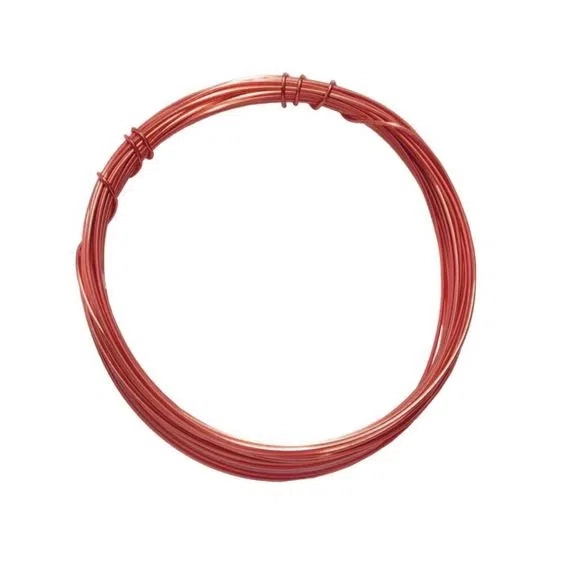 Arame Aluminio Clean 1,5mm Vermelho C/5mts Parco