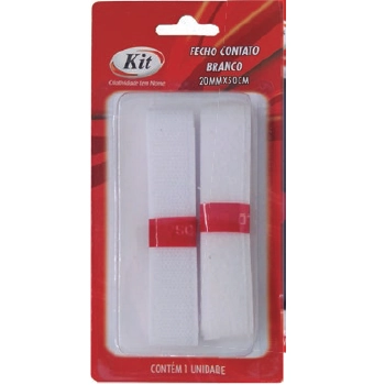 Velcro 25mmx1m Branco Parco