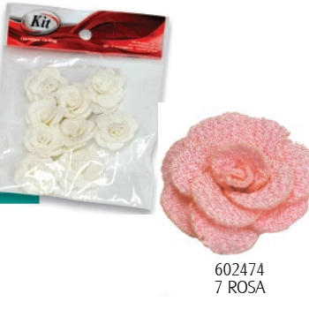 Aplicacao Flor Rosa Rosa C/10 Mf 38 Parco
