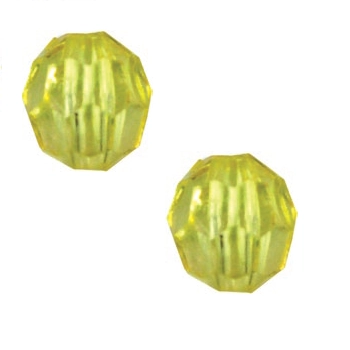 Conta Sextavada 25gr 8mm Amarelo Parco