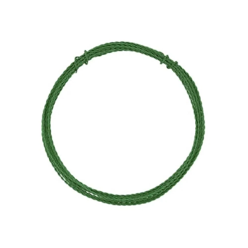 Arame Trancado 0,8mm Verde C/10mts Parco