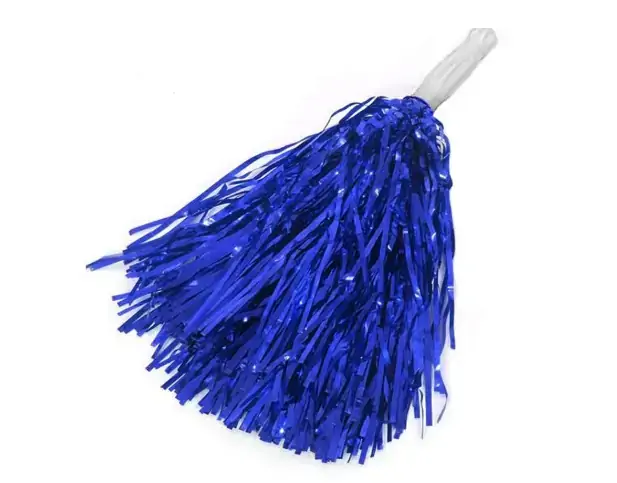 Pompom Metalizado Unidade Azul Ref.pa0500 P