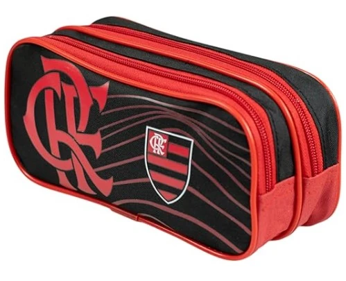Estojo Retangular Duplo Flamengo Castro E Castro