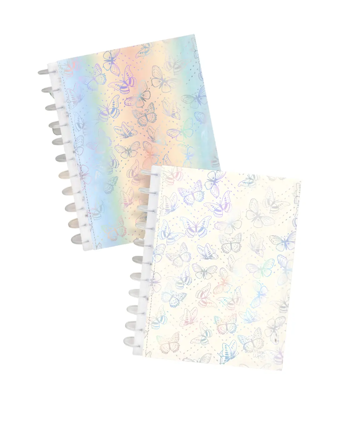 Caderno Kitdisc Univ 160 Folhas Magic Wings Kit