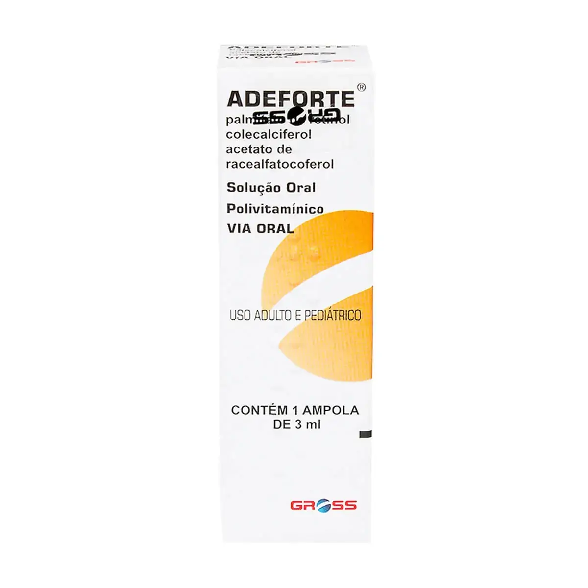 Adeforte Sol Oral 1amp X 3ml