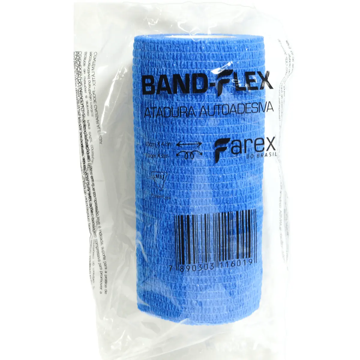 Atadura Band Flex 10cm Azul