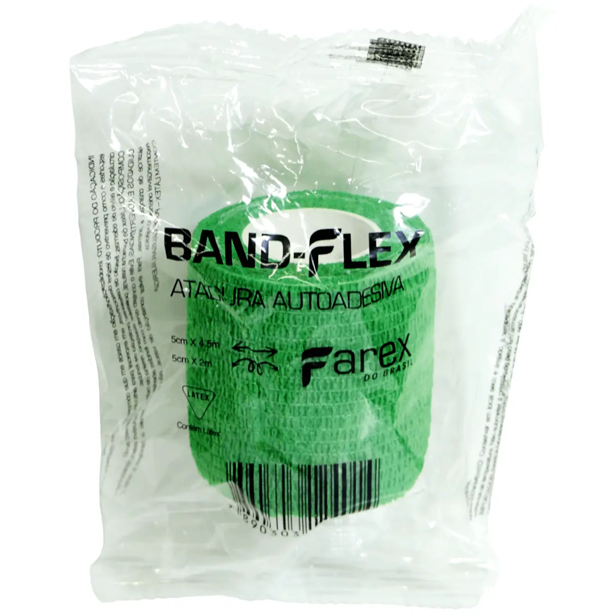 Atadura 5cm Verde Band Flex