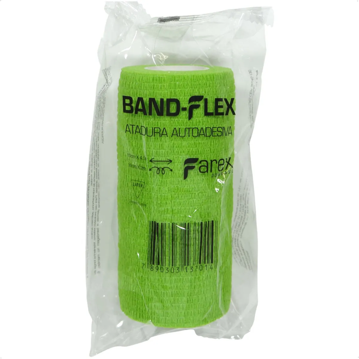 Atadura 10cm Verde C/ Amargante Band Flex