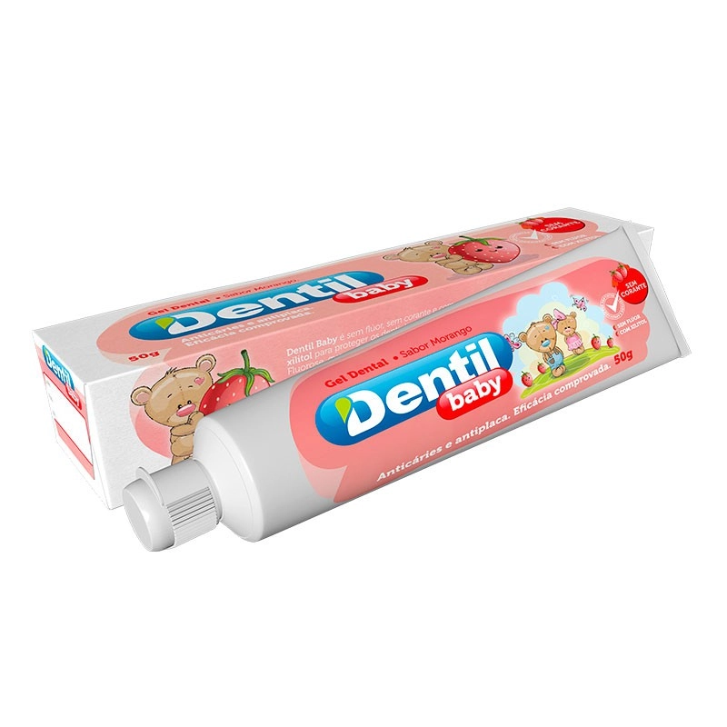 Creme Dental Dentil Kids Gel Morango