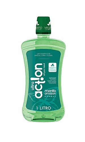 Antisséptico Bucal Ultra Action Menta Amazon 1L