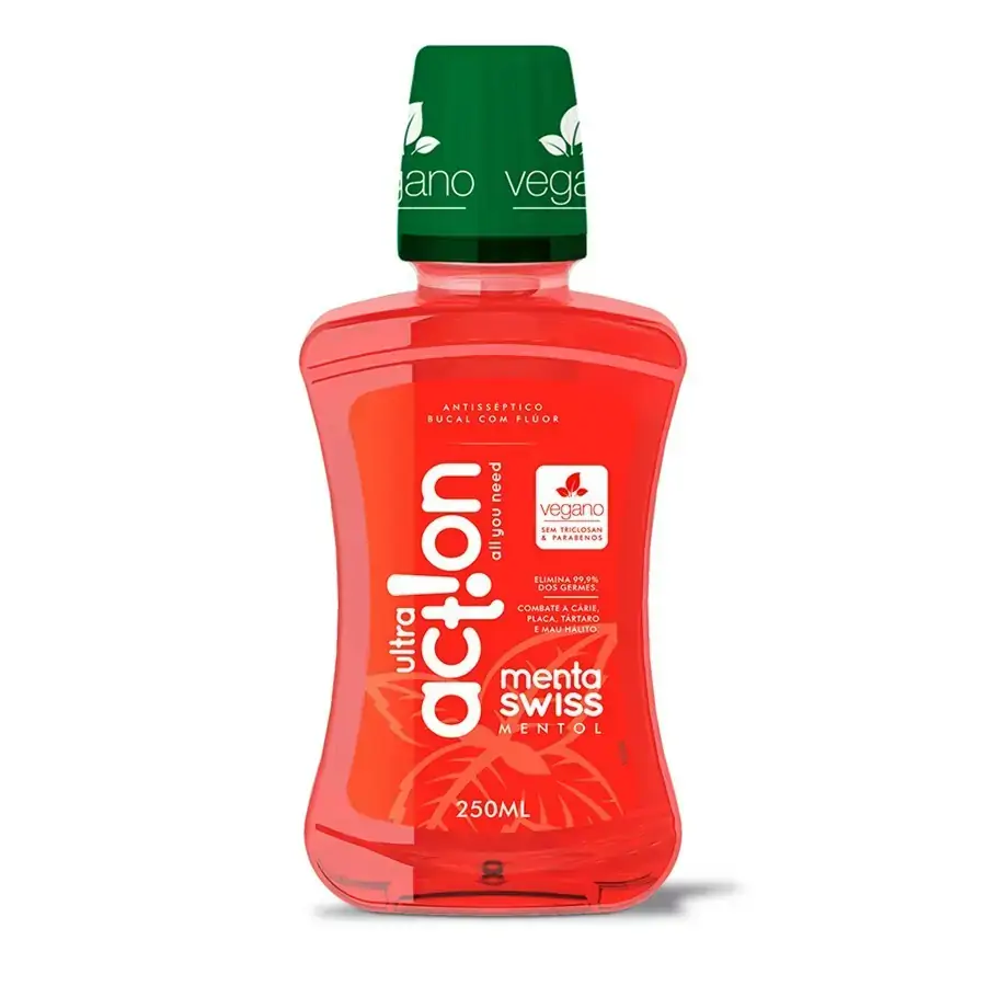 Enxag Bucal Ultra Action 250ml Max Pro Mentol